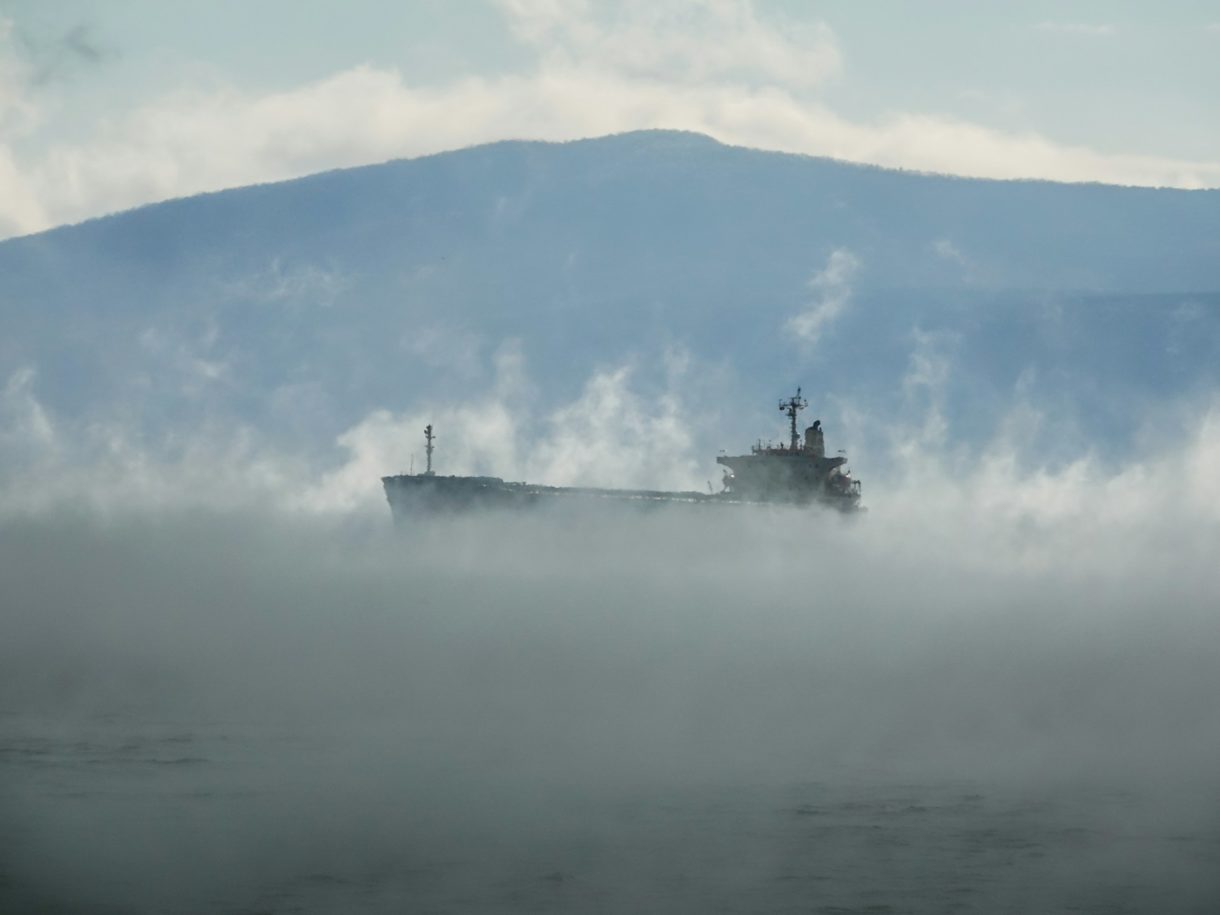 Nebelschleier über der Arktis: Die unerwartete Herausforderung für die Schifffahrt Schiff_Nebel