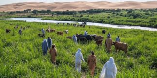 Arabien, wie du es nie gesehen hast: Von Wüste zu Wiege der Migration Grünes_Arabien_Illustration