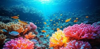 Korallenfische im Hitzetest: Überlebenskünstler im Wandel der Ozeane Korallen_Fische_Erwärmung_Ozean_Illustration