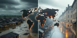 Klimakrise = Ungerechtigkeitskrise: Warum CO₂ nicht allein das Problem ist Soziale_Ungerechtigkeit_Klimawandel_Illustration