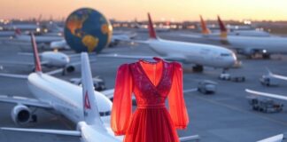 Warum neue Zölle auf Fast Fashion Klima-Schutz sein könnten Fast-Fashion_Luftfracht_Illustration