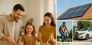 Dein Alltag, dein Hebel – Wie Haushalte das Klima retten können Haushalte_Klimawandel_Illustration