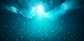 Wenn das Eis schmilzt, wird das Meer blau – und die Nahrungskette wackelt Licht_Ozean_Arktis_Antarktis_Spekralverschiebung_Illustration