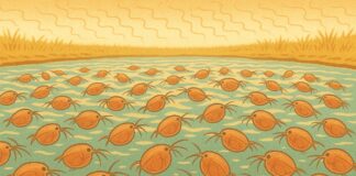 Wie steigende Temperaturen den Wettbewerb in Tierpopulationen anheizen Tierpopulationen_Hitzestress_Illustration