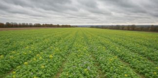 Zwischenfrüchte: Wie ein grüner Teppich gegen Klimastress kämpft Zwischenfrüchte_Landwirtschaft_Illustration