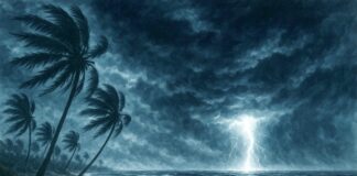 Hurrikan Erick: Wenn der Ozean tobt – Mexikos Pazifikküste im Ausnahmezustand Hurrikan_Zyklon_Illustration