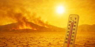 50,5 °C in der Türkei – Der Moment, in dem Hitze Geschichte schrieb Hitze_Erderwärmung_Illustration