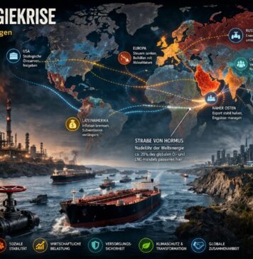 Energiekrise im Schatten geopolitischer Konflikte: Warum kurzfristige Lösungen uns langfristig schwächen Reaktionen-Energiekrise_Illustration
